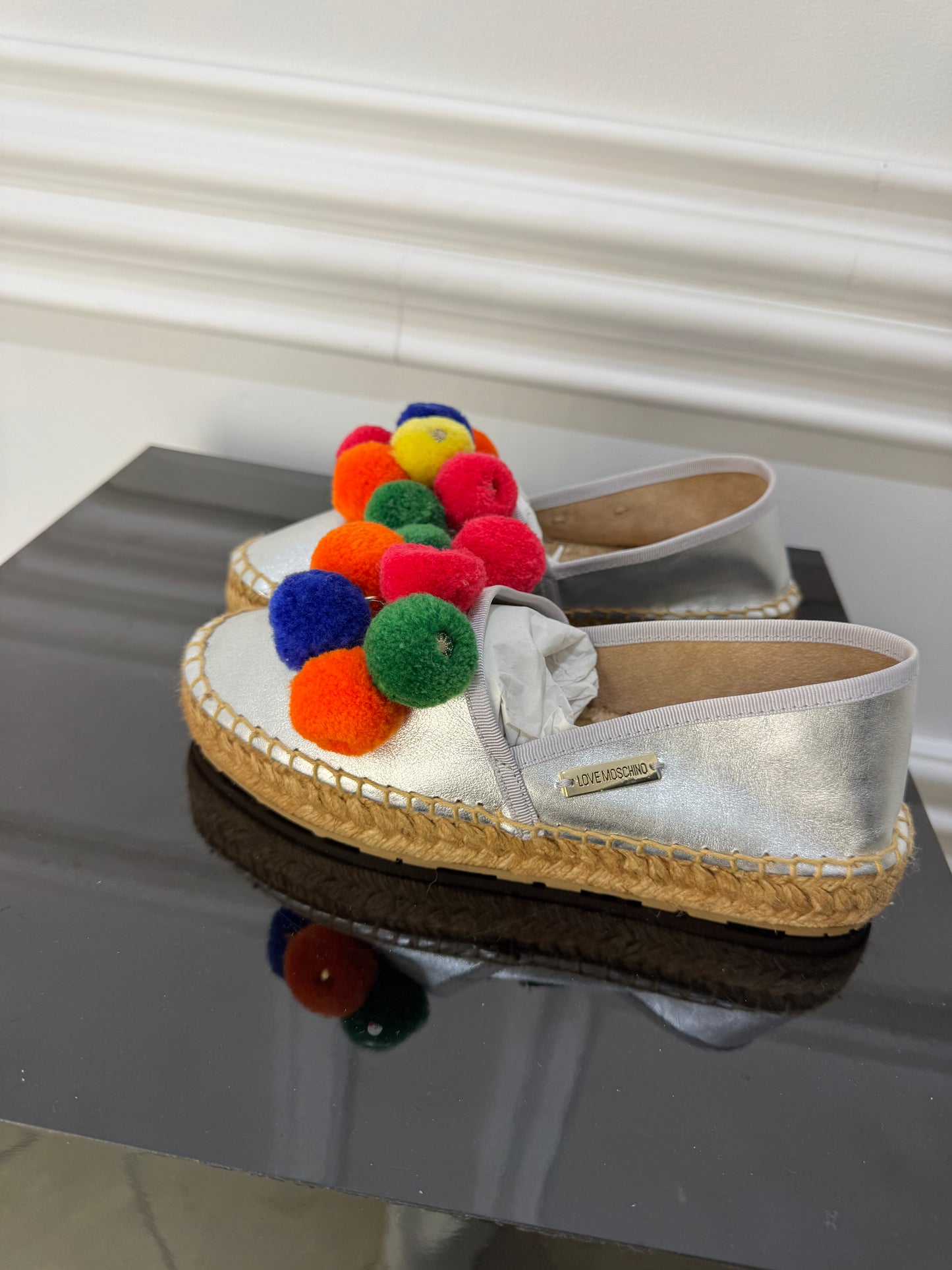 Espadrile Love Moschino