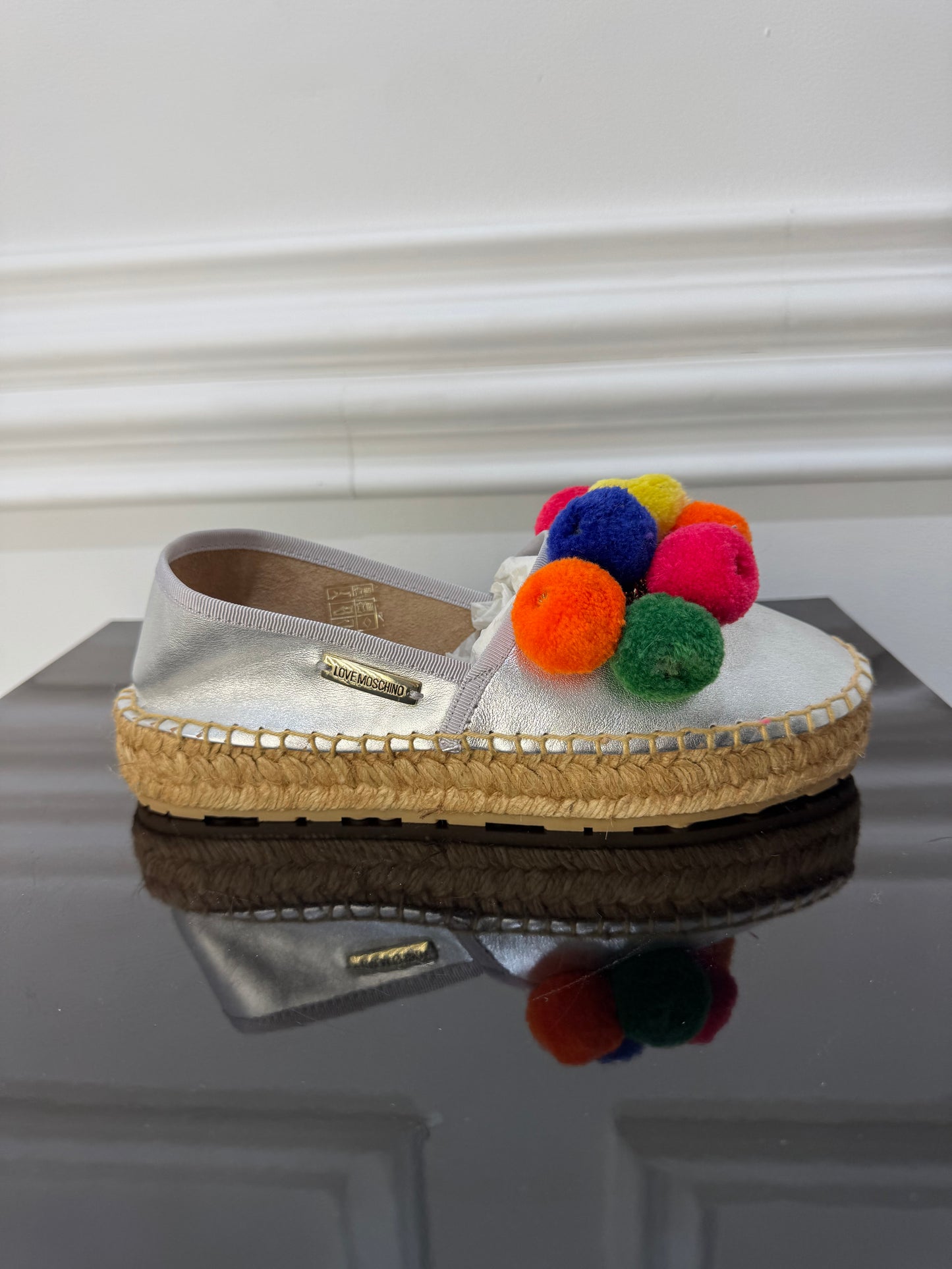 Espadrile Love Moschino