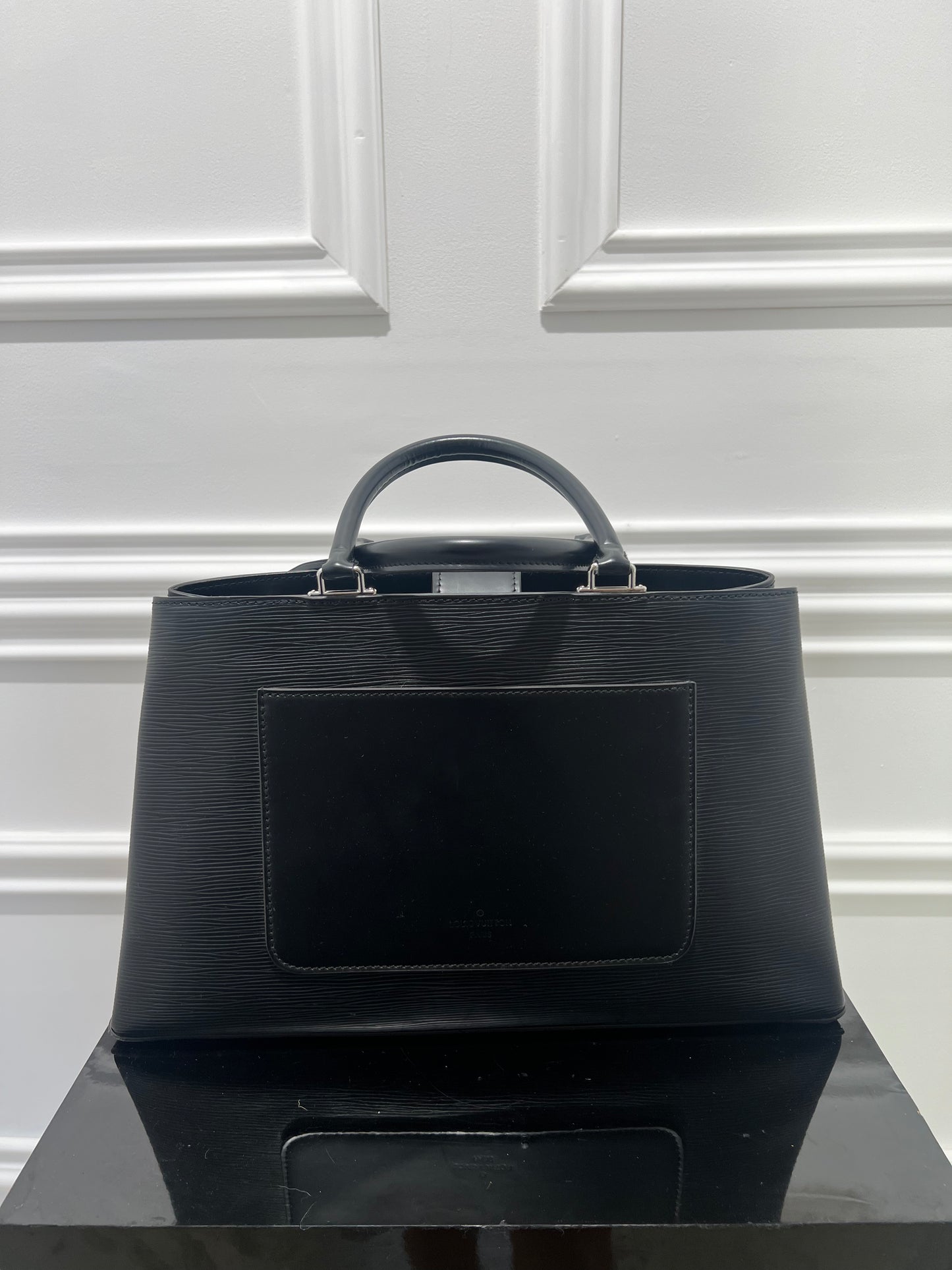Louis Vuitton Black Kleber MM Bag