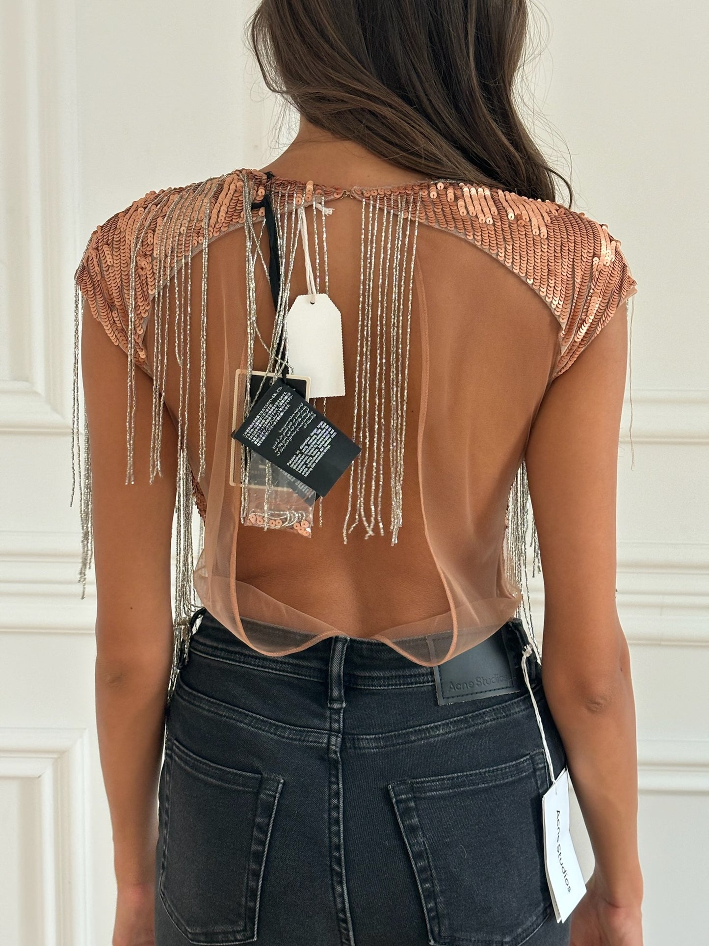 Sequin Body Top