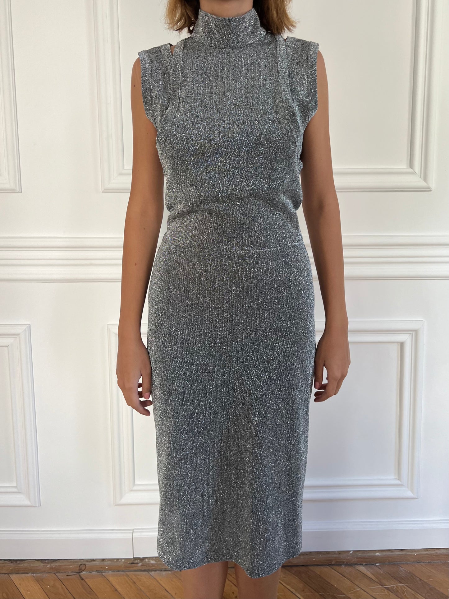 Balmain Glitter Dress