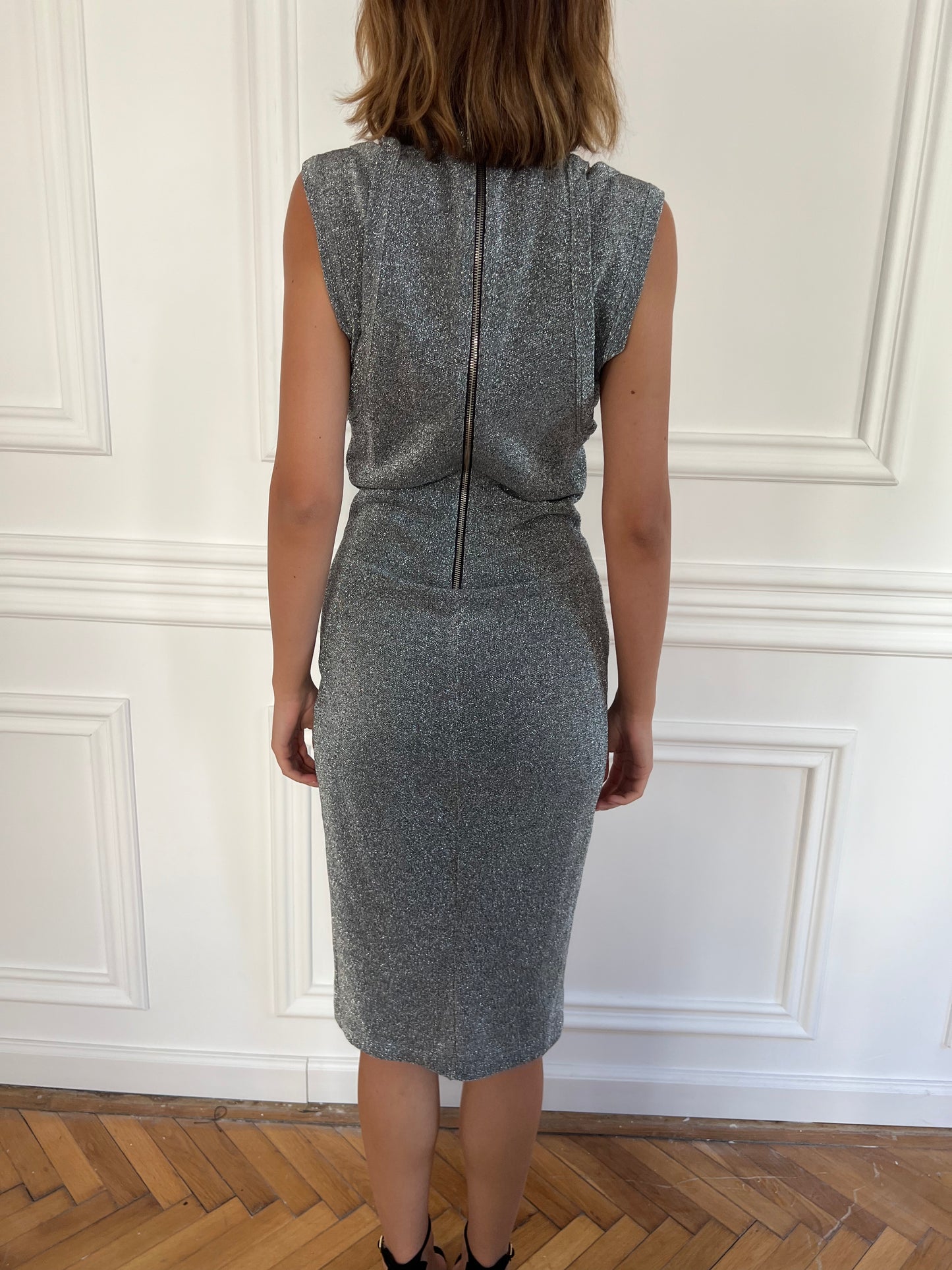 Balmain Glitter Dress