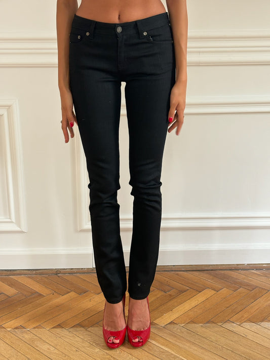 Low-Waist Slim Fit Jeans