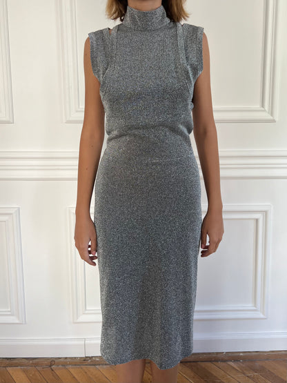 Balmain Glitter Dress